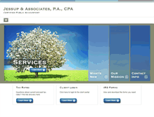 Tablet Screenshot of jessup-associates.com